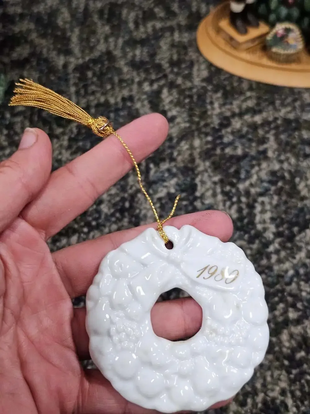 Ceramics By Sharon The Story Of Xmas Ornament